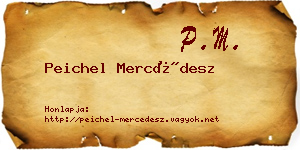Peichel Mercédesz névjegykártya